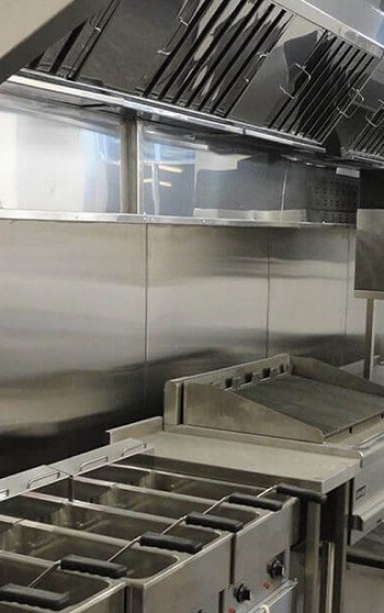 Kitchen exhaust canopy cleaning