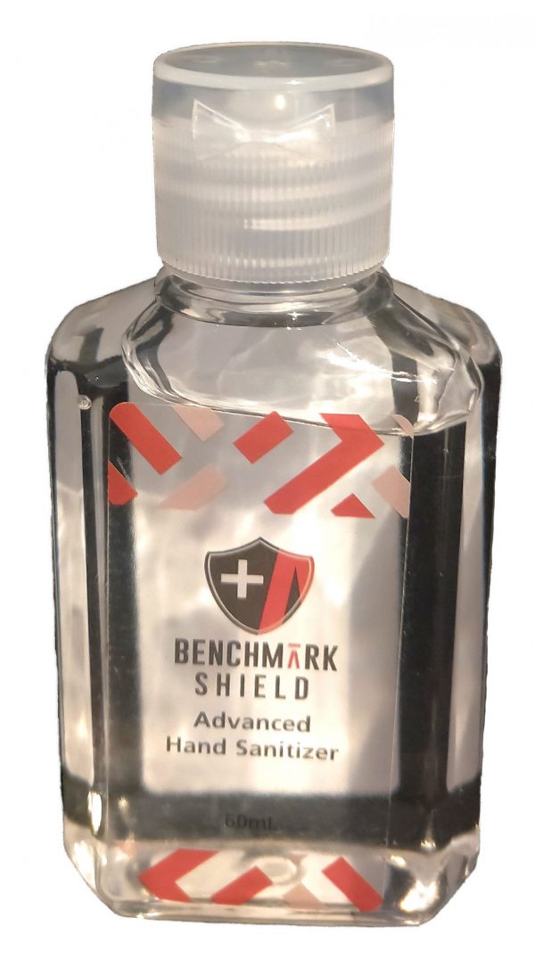 Bench mark shield advanced hand sanitizer 60ml