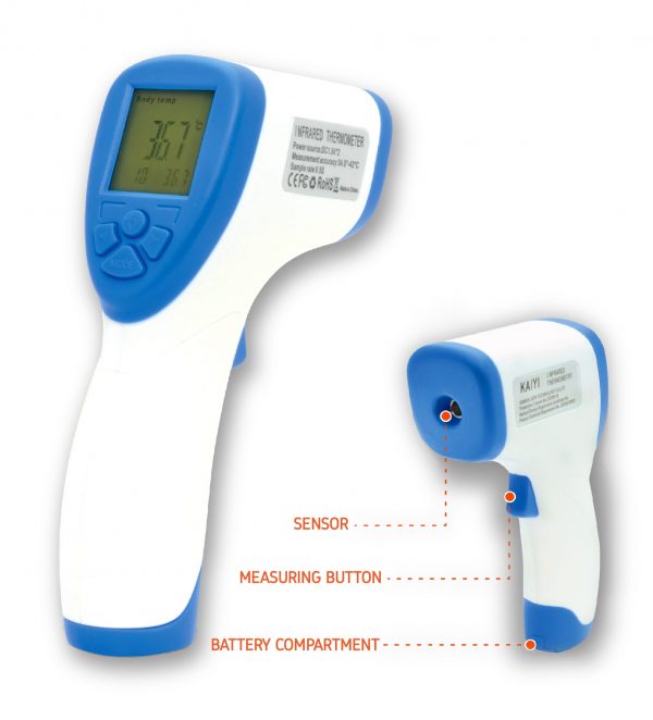 Non contact forehead Infrared Thermometer Pic